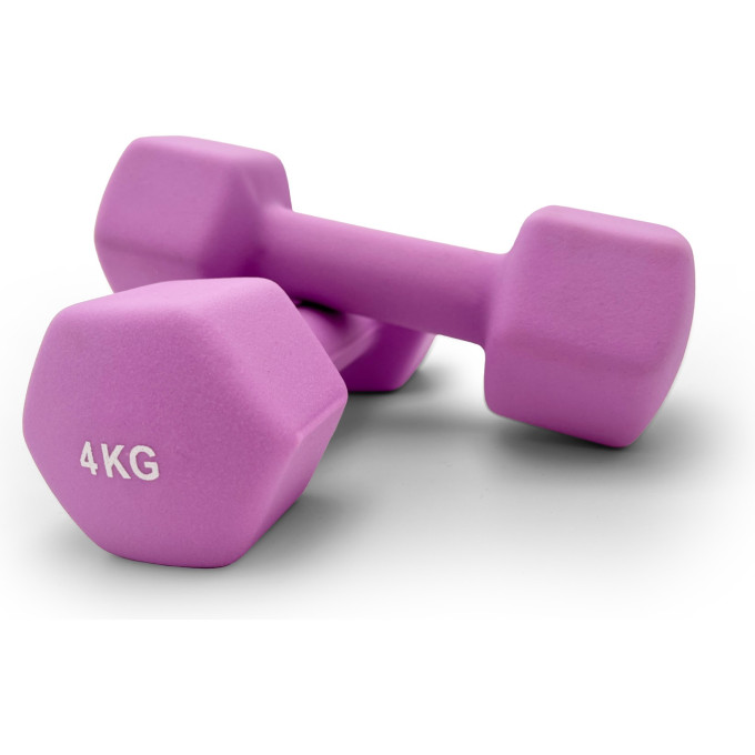 Гантель UNIX FIT неопреновая 4 кг Violet DBNEO4VT