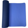 Коврик для йоги и фитнеса UNIX FIT двусторонний, 180 х 61 х 0,6 см, двуцветный, голубой YMU6MMBE